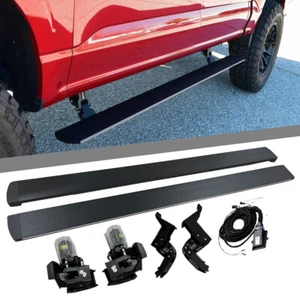Power Side Step fits for Ford F250 2013-2020 Deployable Running Board Nerf Bars - Picture 1 of 18