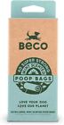 Beco Strong & Large Poop Bags 60 Bags 4 Rolls of 15 Mint Scented