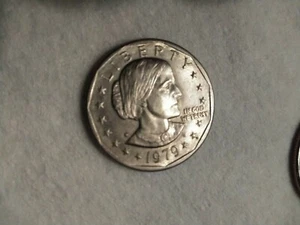 1979, SBA, Dollar coin, circulated, small band... - Picture 1 of 6