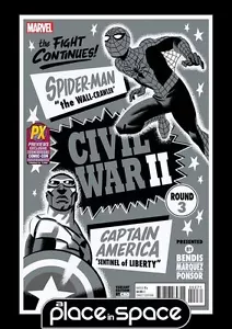 CIVIL WAR II #3 - MICHAEL CHO BLACK & WHITE VARIANT SDCC 2016 EXCLUSIVE - Picture 1 of 1