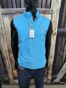 Peter Millar Bluefish Full Zip Soft Nylon Golf Jacket Vest Size Large NWT $117 - Picture 1 of 9