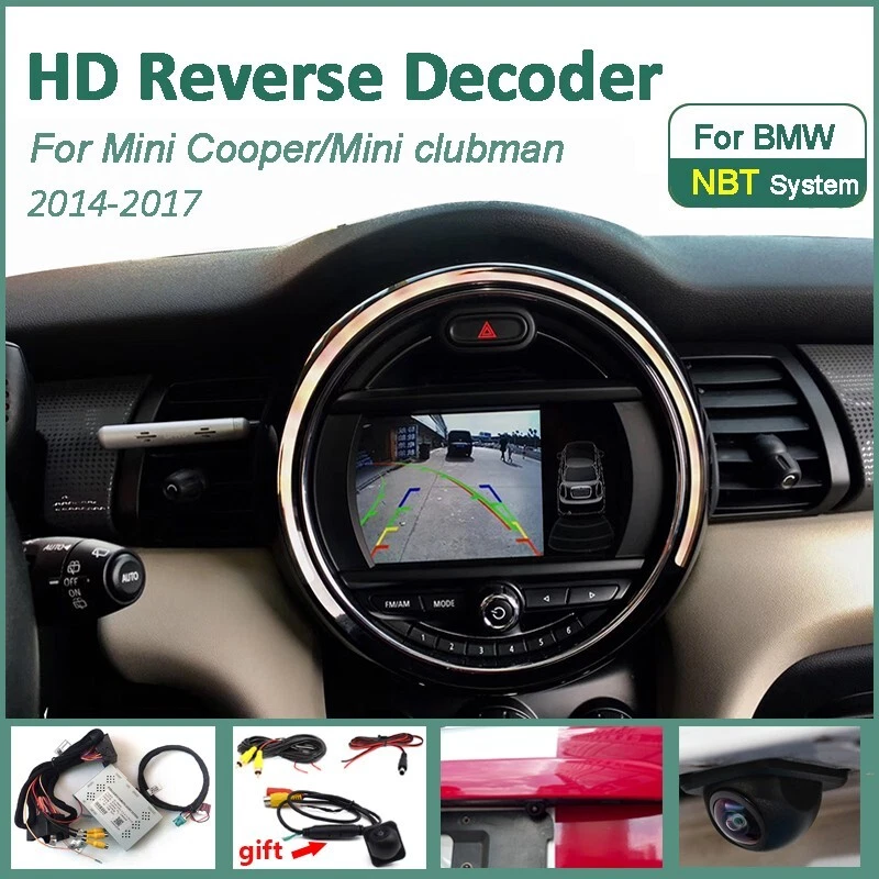 Car Backup Rear View Camera For MINI Cooper Clubman F55 F56 F57 park Adaptor - Image 1 of 4