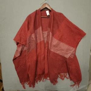 WoolRich Womens Red Wrap One Size - Picture 1 of 4