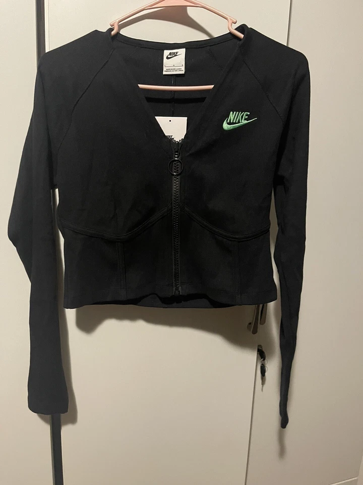 Nike Sportswear NSW Women’s Longsleeve Top Black Size XS DC5284