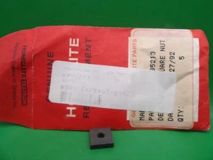 NOS HOMELITE 240 245 FACTORY CHAINSAW SQUARE NUT OEM 95213 - Picture 1 of 4