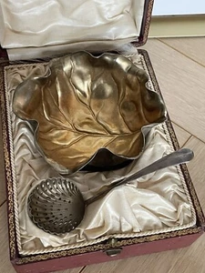 Superbe Sucrier et Sa Cuillère Art nouveau WMF - Bild 1 von 15