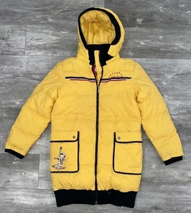 Chaqueta tampón con capucha amarilla vintage 2006 Betty Boop talla M Fleischer Studios Inc - Imagen 1 de 10