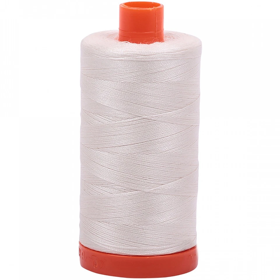 Aurifil Thread #2311 Muslin Cotton Mako 50 wt 1422 yard spool - Image 1 of 1