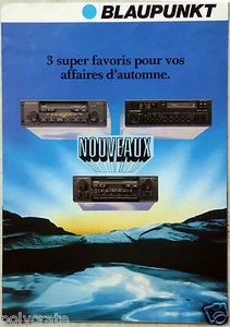 Pub Publicité Musique Blaupunkt Bosch Autoradios Cassette an. 80 - Picture 1 of 2