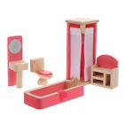 Play House Wooden Child Furniture Plaything Miniature Garden Ornaments