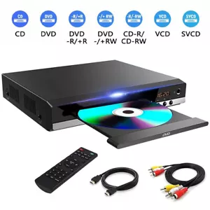 HD CD DVD UHD Spieler mit HDMI USB AV Anschluss mit Fernbedienung für TV Player - Bild 1 von 16