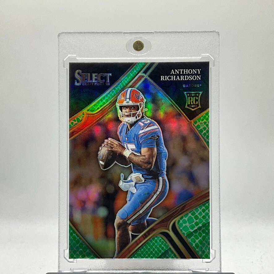 2023 Select Draft Picks Anthony Richardson Dragon Scale Prizm SP #104 Rookie RC
