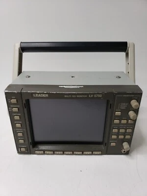 Leader Model LV5750 Multi SDI Waveform Monitor Only Untested - Image 1 of 4