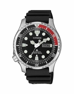 CITIZEN PROMASTER NY0085-19E BLACK DIAL 42MM MEN'S 200M DIVERS WATCH BRAND NEW - Picture 1 of 5