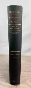 1912 The Iron Ores of Missouri by Guy Walter Crane Signed + Map Missouri Bureau - Picture 1 of 24