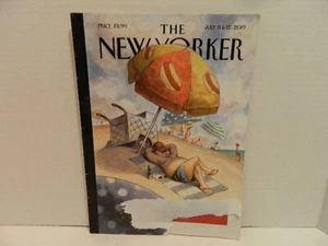 The New Yorker Magazine July 8 & 15, 2019 - Peter de Seve - "Dog Days of Summer" - Picture 1 of 3