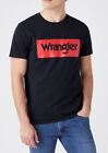 Wrangler Mens Logo Crew Neck T-Shirt Black