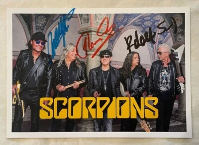 Scorpions - Rock Believer (180G Black Vinyl + Photo signed by 3 members) NEW - Image 1 of 3