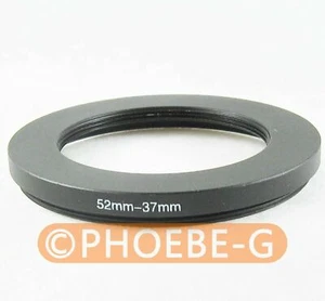 52mm-37mm 52-37 Step Down Filter Ring Stepping Adapter - Picture 1 of 1