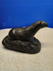 OTTER (made with GB coal) ORNIMENT - Picture 1 of 4