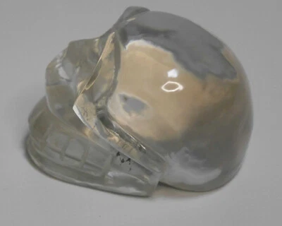 Estatua de calavera de cristal tibetana - muy clara #6 Foto 1 de 4