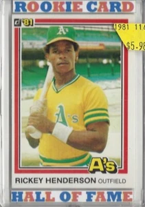 Oakland Athletics Reggie-Rickey 1981-83 13 Available - Picture 1 of 44