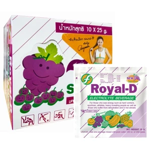 Grape Flavor Royal-D Electrolyte Beverage Refreshing instead of sweating O - Picture 1 of 5