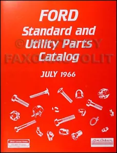 1966 Ford Dadi E Bulloni Catalogo MUSTANG Galaxie T Bird Fairlane Ranchero Truck - Foto 1 di 1