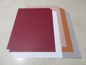 ¡¡OFERTA!! PAPEL CARTULINA 8,5 X 11 - COLORES DESERT SUNSET - LOTE DE 10 - ¡NUEVO!! - Imagen 1 de 1