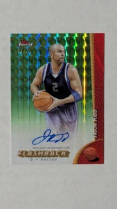 2024-25 Topps Finest Flashback Jason Kidd Green Geometric Auto /75 Mavs #FBA-JK - Bild 1 von 4