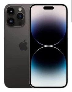 Apple iPhone 14 Pro Max 256GB Space Black Unlocked - Afbeelding 1 van 5