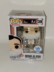Funko Pop! Televisione L'Ufficio Michele come Gesù Negozio Esclusivo In Protettore - Foto 1 di 24