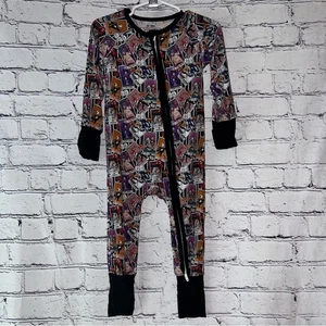Pijama de bambú de una pieza Pesadilla antes de Navidad talla 12-18 meses - Imagen 1 de 6