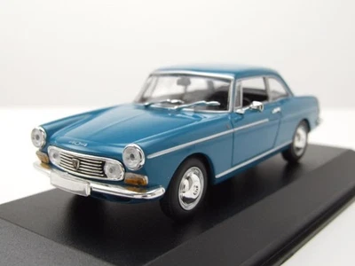Peugeot 404 Coupé 1962 Blu Modellino 1:43 Maxichamps - Immagine 1 di 4