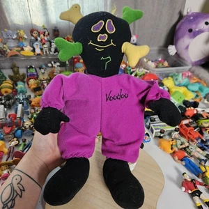 MG Toys Karneval Plüsch Voodoo Puppe 16 Zoll mit lila Outfit - Bild 1 von 5
