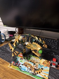 LEGO Ninjago The Golden Dragon 70503 Complete Set Golden Ninja w/ Manual