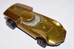 Vintage Hot Wheels Redline 1968 TURBOFIRE oro  - Foto 1 di 7