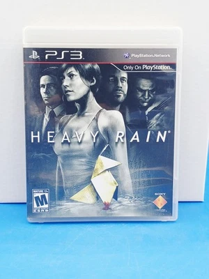 Heavy Rain (Sony PlayStation 3, 2010) PS3 Video Game Complete Tested - Image 1 of 4