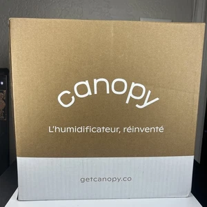 Humidificador de cabecera con dosel 2.0, blanco, 36 horas de funcionamiento, precio de venta sugerido por el fabricante 2,5 L $165 nuevo sellado - Imagen 1 de 5