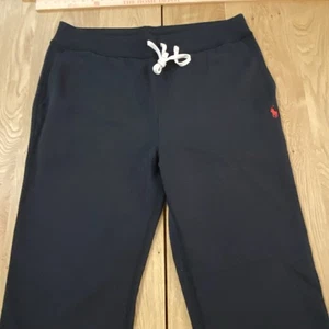 Polo Ralph Lauren Men’s Fleece Sweatpants Size 2XL Black Comfort Warm Drawstring - Picture 1 of 11