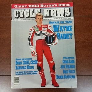 Cycle News Magazine JAN 31, 1993 RIDER OF THE YEAR, Star Search DAMON BRADSHAW - Picture 1 of 9