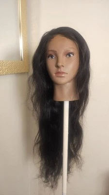 High Quality regula Top 26 to 28 " straight150% Virgin Human Hair  Lace Wig  - Image 1 of 4