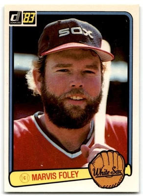 1983 Donruss Marvis Foley Chicago White Sox #652 - Image 1 of 2