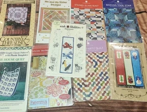 Lote de folletos de patrones de edredón  - Imagen 1 de 10