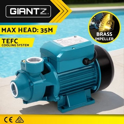 Giantz Peripheral Water Pump Garden Boiler Car Wash Electric Irrigation QB60 - image 1 of 4