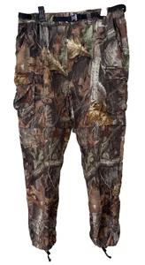 REMINGTON Mens XL RealTree Timber Camo PANTS Belted Nylon Pockets DI17149TM - Picture 1 of 5