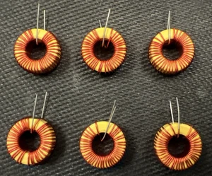 6 Pieces Toroid Core Inductors--100uH 2.6A Coil - Picture 1 of 1