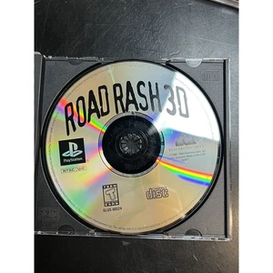 Road Rash 3D (Sony PlayStation 1, 1998) PS1 Disco Solo Rápido ¡Envío Gratis! - Imagen 1 de 2