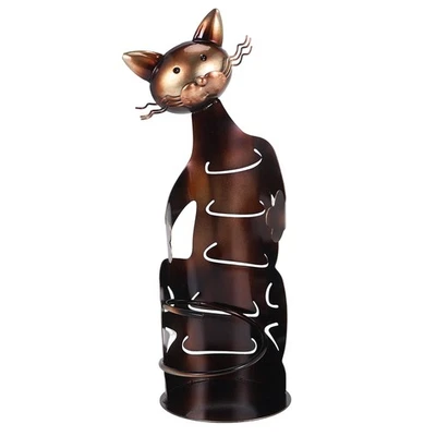  Wine Holder Rack Metal Decorative  Wine Bottle Holder Sculpture,  A1N53794 - Image 1 of 4