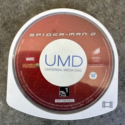 Spider-Man 2 (Sony PSP) Authentic UMD MOVIE Tested - Image 1 of 2